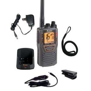  Handheld VHF Marine Radio 5 Watt Black: Electronics