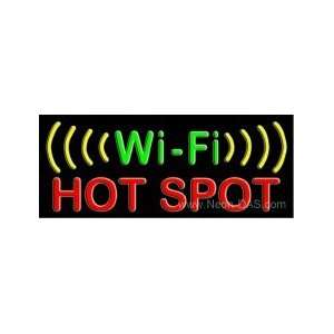  Wi Fi Hot Spot Outdoor Neon Sign 13 x 32