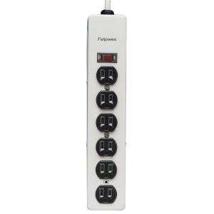  NEW Power Strip   Metal   6 out (Power Protection): Office 