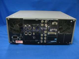 Panasonic AJ D650 DVC Pro Editor w/ 1867 Tape Hrs  