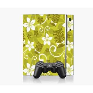 PS3 Playstation 3 Console Skin Decal Sticker  African Flowers