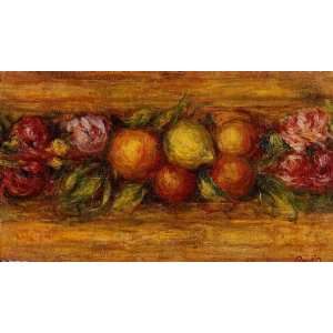   Auguste Renoir   32 x 18 inches   Garland of Fruit and Flower