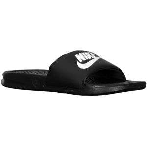 Nike Benassi JDI Slide   Mens   Soccer   Shoes   Black/White/Black