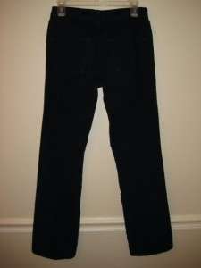 GAP Black Stretch Corduroy Boot Cut Jeans Pants 2  
