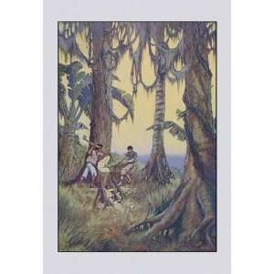  Robinson Crusoe Nor Can I Tell 12x18 Giclee on canvas 