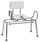   Sliding Transfer Bench with Padded Cut Out Seat 37564 