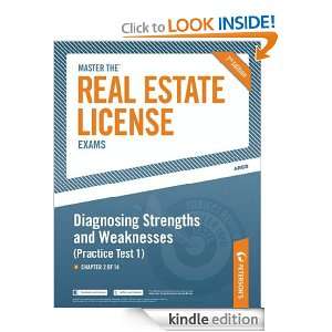   License Exams Diagnosing Strengths and Weaknesses (Practice Test 1