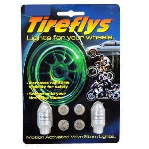  Tireflys Motion Activated Valve Stems Lights  Yellow (2 