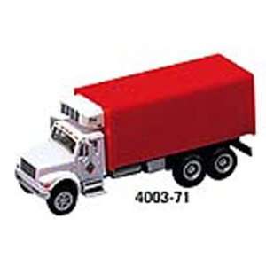  Axle Refrigerated Van Truck , Red Container, #4003 71: Toys & Games