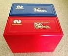   NEW PSA RED PLASTIC STORAGE BOXES EEACH CASE HOLDS 25 GRADED CARDS