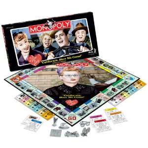  Monopoly Games   I Love Lucy: California Here We Come 