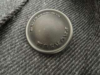   BURBERRY Prorsum DK Grey Wool Jacket Coat IT52 M   Only Piece!  