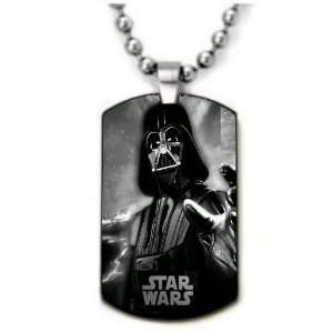  Darth Vader1 Star Wars Dogtag Necklace w/Chain and Giftbox 