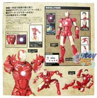 SCI FI Revoltech Marvel Iron Man Mark III Action Figure 036  