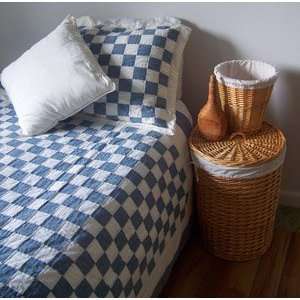   Plaid Checkerboard Full / Queen Quilt By Pem America: Home & Kitchen