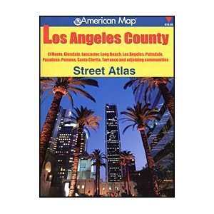  American Map 626850 Los Angeles County, CA Street Atlas 