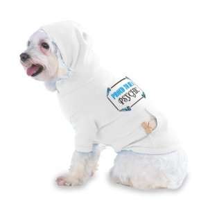 Proud To Be a Psychic Hooded (Hoody) T Shirt with pocket for your Dog 