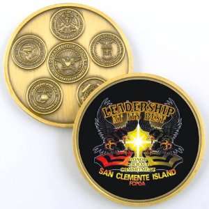  NAVY SAN CLEMENTE ISLAND FCPOA CHALLENGE COIN YP444 