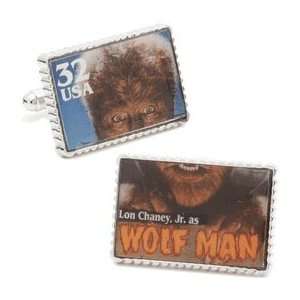  Wolfman Stamp Cufflinks Jewelry