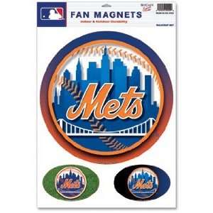  MLB New York Mets Car Magnet Set