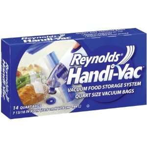  Reynolds Handi   Vacuum Freezer Bag   Quart   12 Pack 