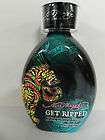 NEW 2012 ED HARDY GET RIPPED DARK COOLING BRONZER TATTOO FADE TANNING 