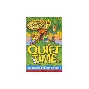 Gopher Buddies Quiet Time Daily Devotional for Early Learners Ages 4 