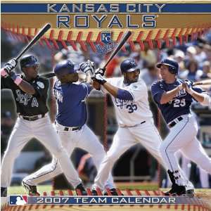 Kansas City Royals 2007 MLB 12X12 Wall Calendar: Sports 