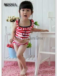 New Style Sailor Girls Babys Swimwear Tankini Swimsuit  