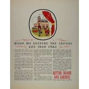   Better Homes and Gardens Magazine Des Moines   Original Print Ad Home