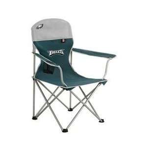   : Philadelphia Eagles NFL Deluxe Folding Arm Chair: Sports & Outdoors