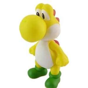    Super Mario Brother PVC 5 Figure Yellow Yoshi: Toys & Games