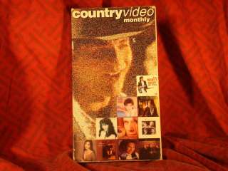 Country Video Montly May 1995 Various Artists Music VHS  