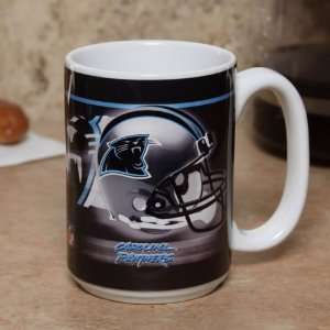 Carolina Panthers 15oz. Helmet Sublimated Mug  Sports 