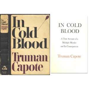  Truman Capote In Cold Blood Advance Reading Copy Truman 