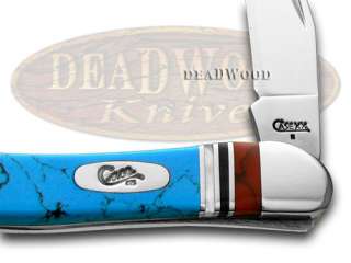 CASE XX Exotic Turquoise Toothpick Pocket Knife Knives  