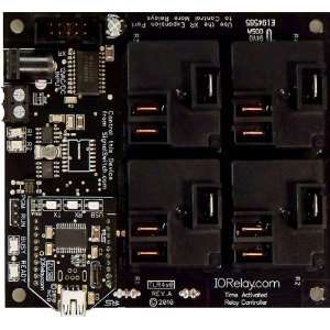  Time Relay 4 Channel 20 Amp   Time Triggers Relays 
