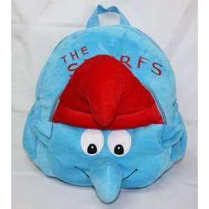 The Smurfs 12Papa Smurf Plush Backpack/Bag : Toys & Games :  