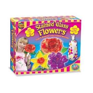  Stained Glass Flowers Kit Toys & Games