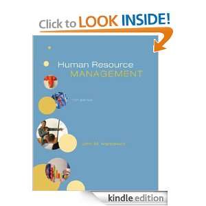 Human Resource Management John M. Ivancevich  Kindle 