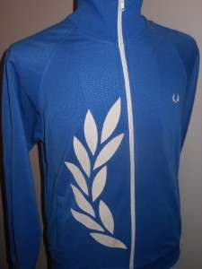 VTG FRED PERRY TRACKSUIT TOP JACKET RETRO MOD INDIE SCOOTER SMALL 