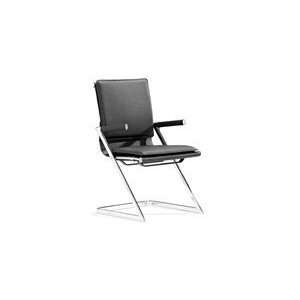  Zuo Modern Lider Plus Conference Chair in Black: Office 