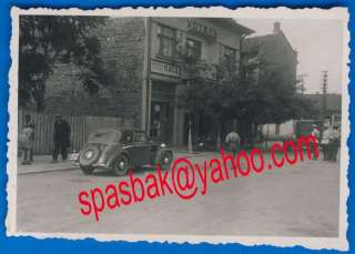 Bulgaria Germany WWII photograph automobile DKW F8 1938  