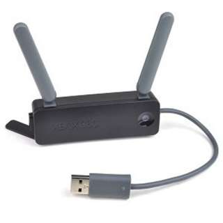 Microsoft Xbox 360 5GHz 2.4GH USB Wireless N Network Adapter +Antennas 