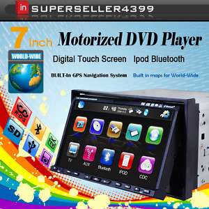 G2210U Touch Screen 2din car gps dvd Player+FREE CAMERA  