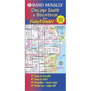   Chicago South & Downtown Illinois (0070609989785): Rand McNally: Books
