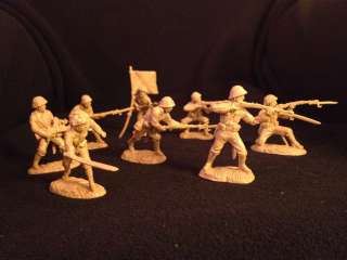   TSSD WWII JAPANESE INFANTRY Toy Soldiers Set #8 (Tan) 1/32 54mm  