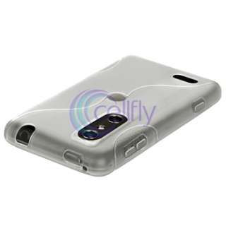 For LG Thrill 4G P920 Optimus 3D Clear White TPU Gel Hard Case Cover 