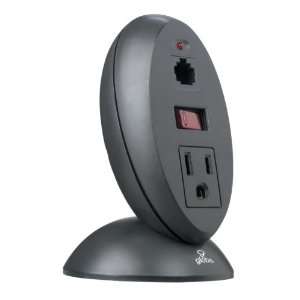 Globe Electric 77110 Desktop 1 Outlet Surge Protector