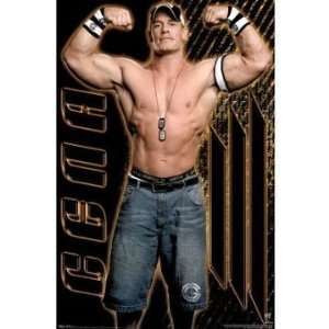 John Cena WWE Flexing Muscles Sports Poster Print 24 x 36 approx 